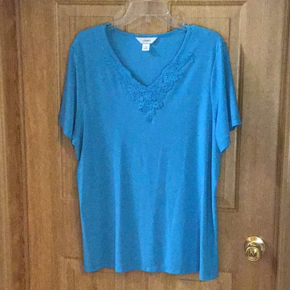cj Banks short sleeve dressy shirt